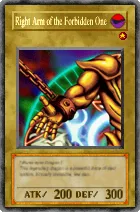 Right Arm of the Forbidden One - Yu-Gi-Oh! Forbidden Memories
