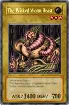The Wicked Worm Beast - Yu-Gi-Oh! Forbidden Memories