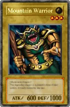 Mountain Warrior - Yu-Gi-Oh! Forbidden Memories