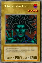 Carta The Snake Hair - Yu-Gi-Oh! Forbidden Memories