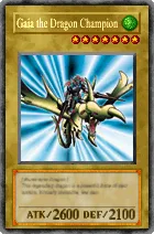 Carta Gaia the Dragon Champion - Yu-Gi-Oh! Forbidden Memories