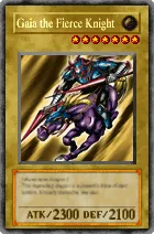 Gaia the Fierce Knight - Yu-Gi-Oh! Forbidden Memories