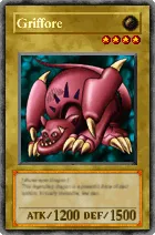 Carta Griffore - Yu-Gi-Oh! Forbidden Memories