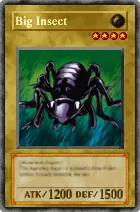 Carta Big Insect - Yu-Gi-Oh! Forbidden Memories