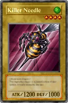 Carta Killer Needle - Yu-Gi-Oh! Forbidden Memories