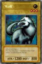 Carta Wolf - Yu-Gi-Oh! Forbidden Memories