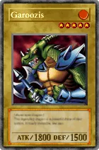 Carta Garoozis - Yu-Gi-Oh! Forbidden Memories