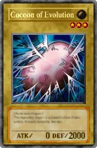 Carta Cocoon of Evolution - Yu-Gi-Oh! Forbidden Memories