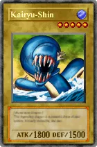 Carta Kairyu-shin - Yu-Gi-Oh! Forbidden Memories