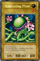 Carta Man-eating Plant - Yu-Gi-Oh! Forbidden Memories