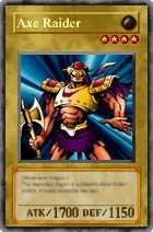 Carta Axe Raider - Yu-Gi-Oh! Forbidden Memories