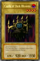 Carta Castle of Dark Illusions - Yu-Gi-Oh! Forbidden Memories
