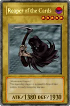 Carta Reaper of the Cards - Yu-Gi-Oh! Forbidden Memories