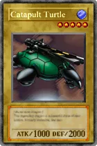 Carta Catapult Turtle - Yu-Gi-Oh! Forbidden Memories
