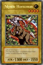 Carta Mystic Horseman - Yu-Gi-Oh! Forbidden Memories