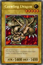 Carta Crawling Dragon - Yu-Gi-Oh! Forbidden Memories