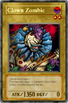 Carta Clown Zombie - Yu-Gi-Oh! Forbidden Memories