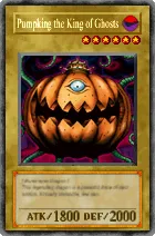 Carta Pumpking the King of Ghosts - Yu-Gi-Oh! Forbidden Memories