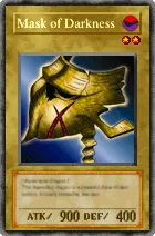 Carta Mask of Darkness - Yu-Gi-Oh! Forbidden Memories