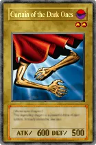 Carta Curtain of the Dark Ones - Yu-Gi-Oh! Forbidden Memories