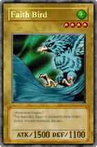 Carta Faith Bird - Yu-Gi-Oh! Forbidden Memories