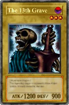 Carta The 13th Grave - Yu-Gi-Oh! Forbidden Memories
