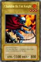 Carta Charubin the Fire Knight - Yu-Gi-Oh! Forbidden Memories