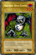 Carta Blue-eyed Silver Zombie - Yu-Gi-Oh! Forbidden Memories