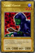 Carta Toad Master - Yu-Gi-Oh! Forbidden Memories