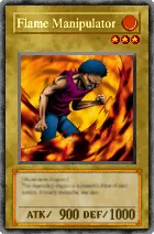 Carta Flame Manipulator - Yu-Gi-Oh! Forbidden Memories