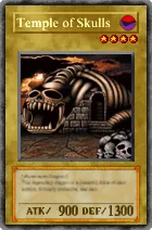 Carta Temple of Skulls - Yu-Gi-Oh! Forbidden Memories
