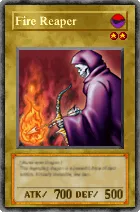 Carta Fire Reaper - Yu-Gi-Oh! Forbidden Memories