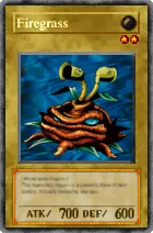 Carta Firegrass - Yu-Gi-Oh! Forbidden Memories