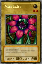 Carta Man Eater - Yu-Gi-Oh! Forbidden Memories