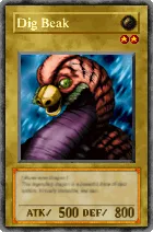 Carta Dig Beak - Yu-Gi-Oh! Forbidden Memories