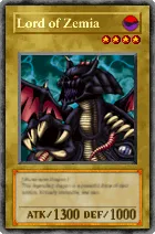 Carta Lord of Zemia - Yu-Gi-Oh! Forbidden Memories