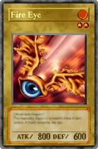Carta Fire Eye - Yu-Gi-Oh! Forbidden Memories