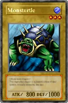 Carta Monsturtle - Yu-Gi-Oh! Forbidden Memories