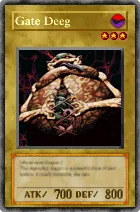 Carta Gate Deeg - Yu-Gi-Oh! Forbidden Memories