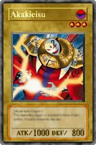 Carta Akakieisu - Yu-Gi-Oh! Forbidden Memories