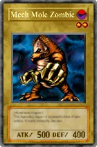 Carta Mech Mole Zombie - Yu-Gi-Oh! Forbidden Memories