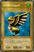 Carta Petit Dragon - Yu-Gi-Oh! Forbidden Memories
