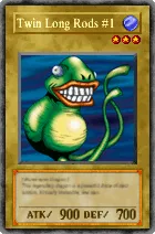 Carta Twin Long Rods #1 - Yu-Gi-Oh! Forbidden Memories
