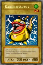 Carta Kaminarikozou - Yu-Gi-Oh! Forbidden Memories