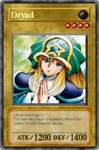 Carta Dryad - Yu-Gi-Oh! Forbidden Memories
