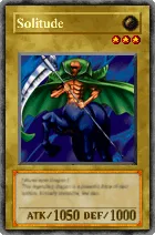 Carta Solitude - Yu-Gi-Oh! Forbidden Memories