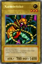 Carta Kumootoko - Yu-Gi-Oh! Forbidden Memories
