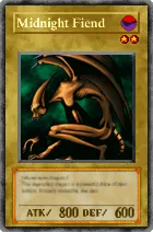 Carta Midnight Fiend - Yu-Gi-Oh! Forbidden Memories