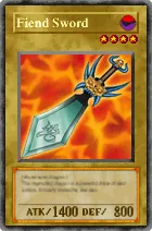 Carta Fiend Sword - Yu-Gi-Oh! Forbidden Memories