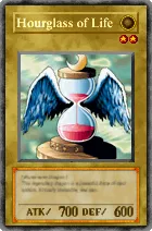 Carta Hourglass of Life - Yu-Gi-Oh! Forbidden Memories